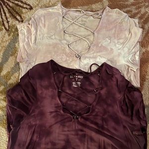 2 American eagle shirts size XL